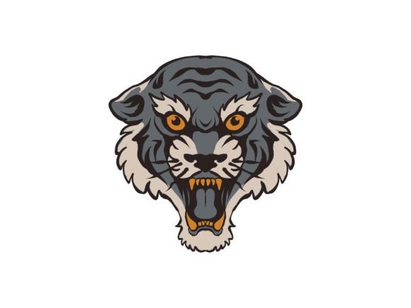 Download Tiger Head Vintage - Vintage Collection